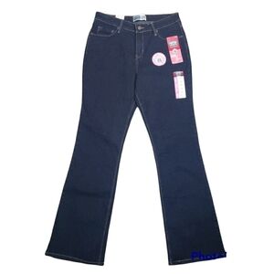 LEVI STRAUSS Signature Totally Slimming Bootcut Jeans Size 10 Long